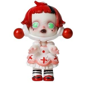 Pop Mart Skullpanda White Maid Figure